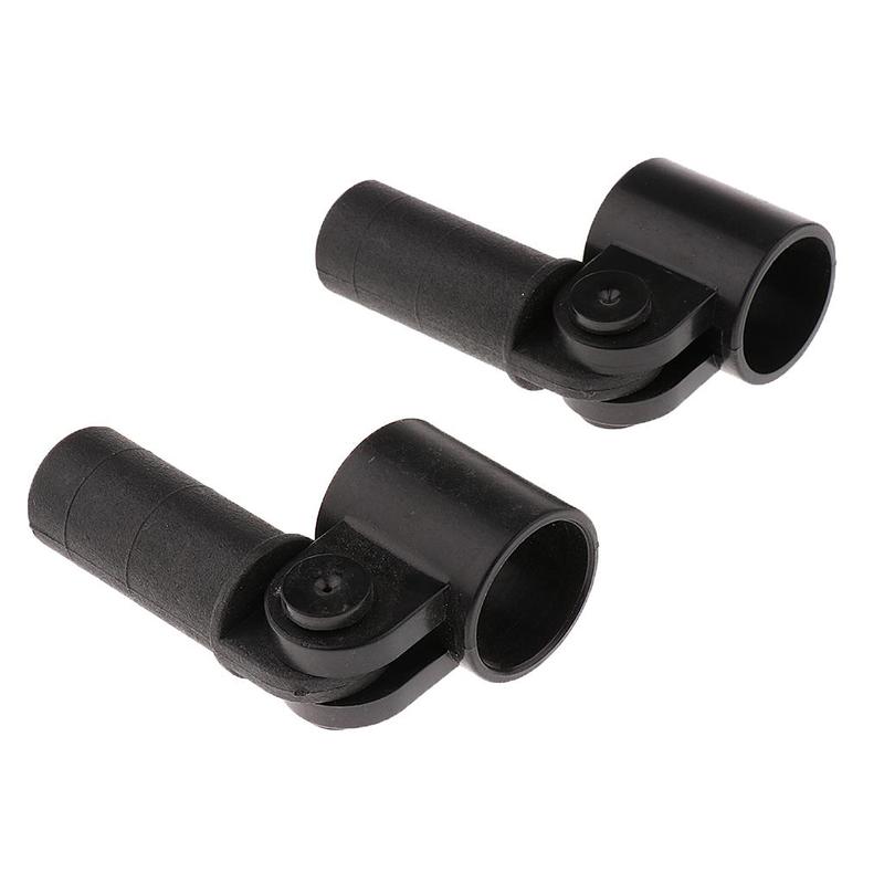 2pcs Inflatable Boat Fishing Boat Awning/ Bimini Top Tube Connectors Fitting
