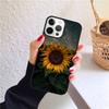 Sunflower Summer Phone Case for iPhone 17 Air 16 Coque 15 14 12 13 PLUS 11 PRO MAX Back Cover Fundas Shell