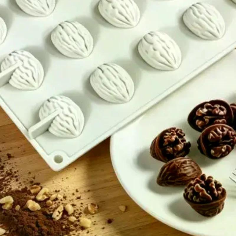 Peanut Coffee Ceans Shaped Silicone Mousse Cake Mold High Temperature Resistant Easy Demoulding Baking For DIY Dessert Making