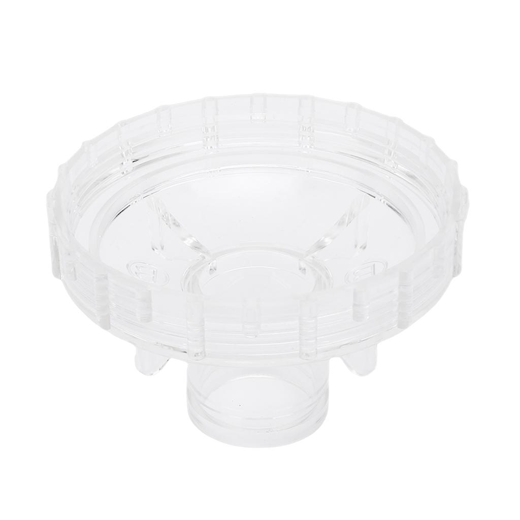 Pump strainer cover, transparent sand filter cover, easy to see design, suitable for pool pump strainer covers of   58397 and 58515