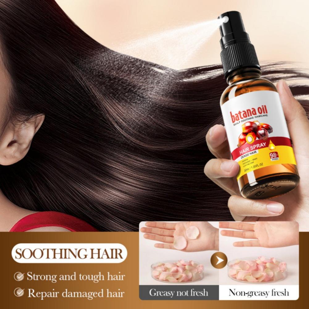 Banata Oil Hair Growth Essential Oil Nourishing Fluffy Shiny Hair Repair Damage Strengthen Hair Core