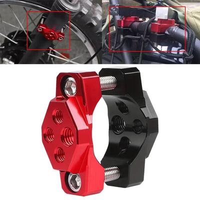 Support universel en alliage pour moto, pince pour pare-chocs, éclairage, téléphone, projecteur, phare auxiliaire, GPS, clips à main K9b4