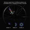RGB Waterproof Outdoor Bike Accessories Bicycle Valve Lights Cycling Wheel Lamp Bike Spoke Light
