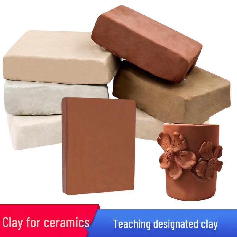 Hochweißes Kaolin Kaltkeramik für Schüler - Ideal für handgefertigte Skulpturen und Porzellanarbeiten