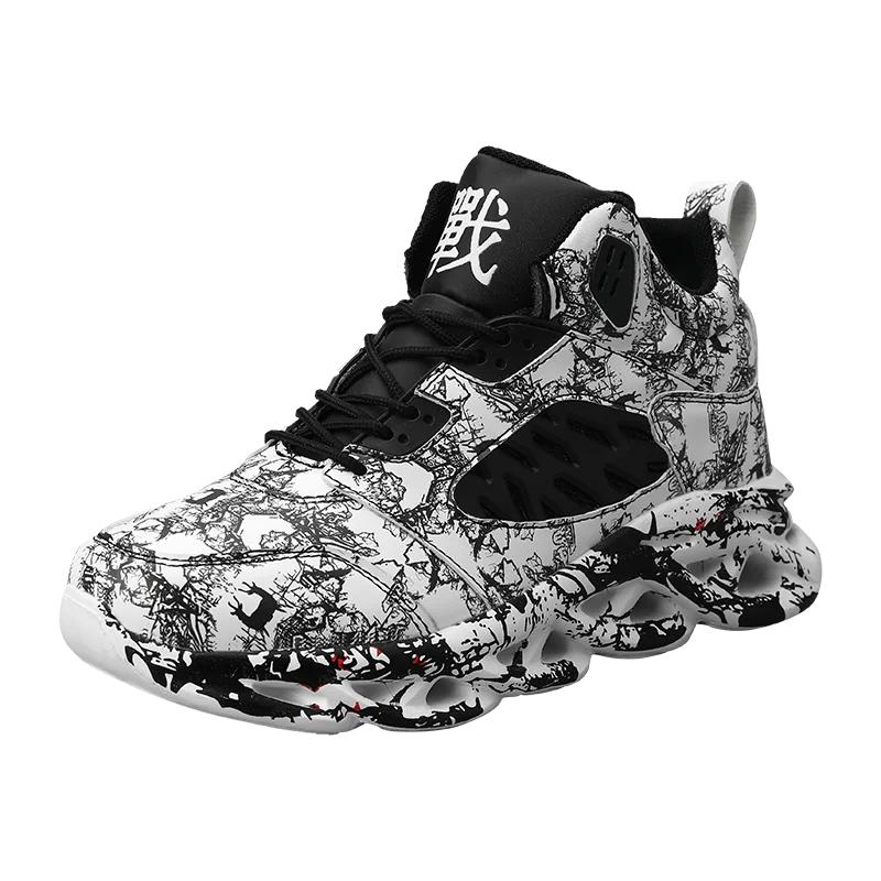 Men Running Shoes Ultralight Male PU Leather Comfort Sneakers Anti-Slip New Outdoor Breathable Jogging Footwear Free Delivery