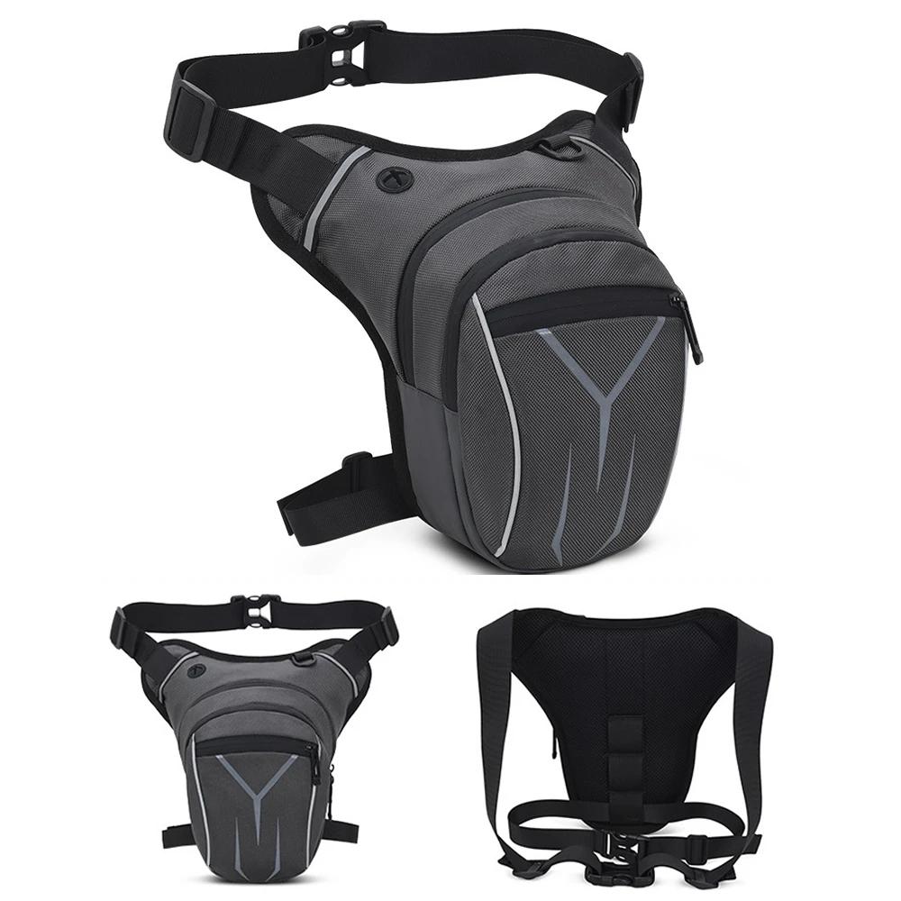 Waterproof Drop Leg Bag Thigh Hip Bum Belt Leg Waist Bags Travel Tour Riding Motorcycle Fanny Pack Universality Travel Bag