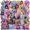 50Pcs Anime Beautiful Girl Cool Sticker DIY Phone Laptop Luggage Skateboard Graffiti Decals Fun for Kid Toy