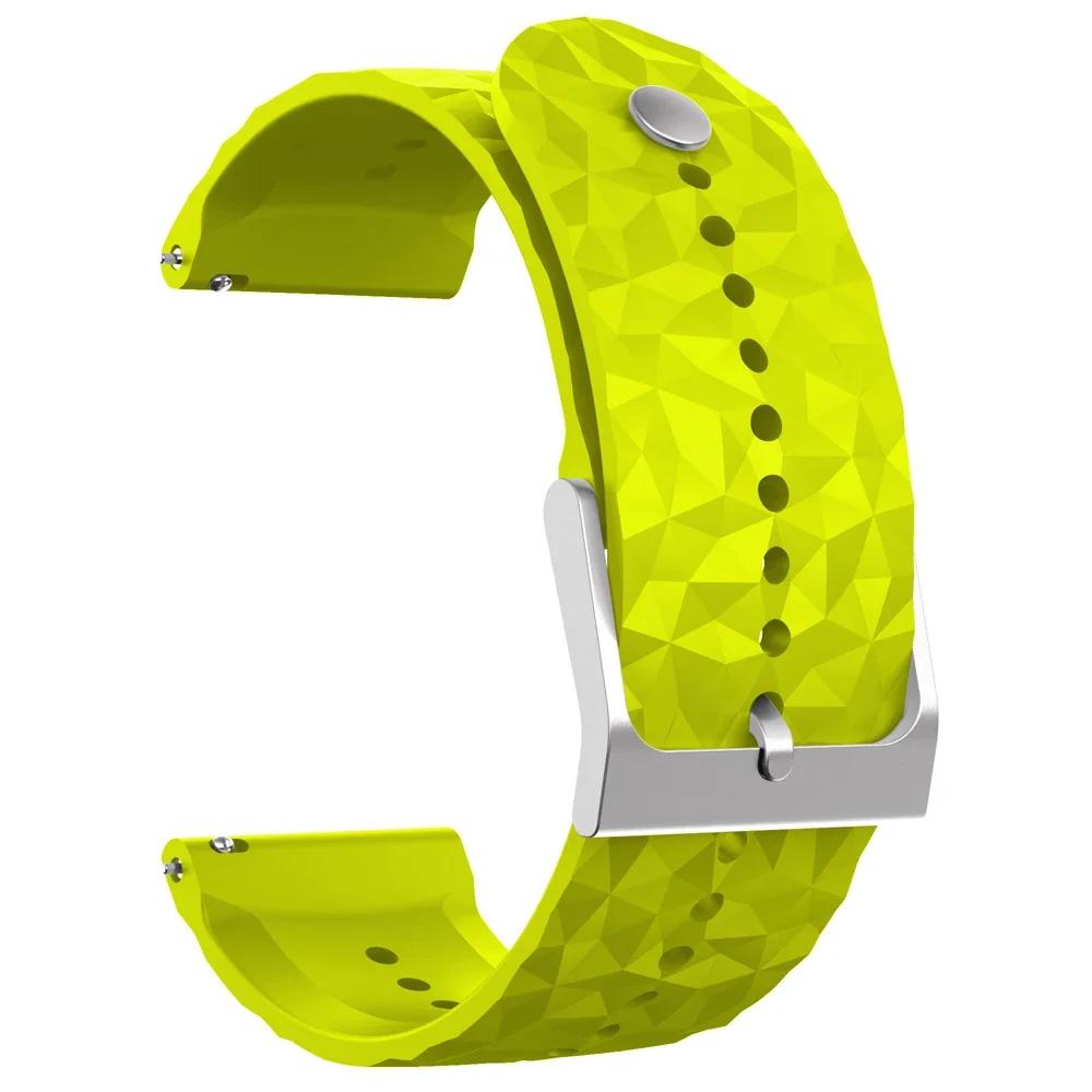 24mm Silikon Uhrenarmband für Suunto 9/7/D5/9 BARO Armband für Suunto Spartan Sport Wrist HR Baro Armband Ersatz-Uhrenband Correa