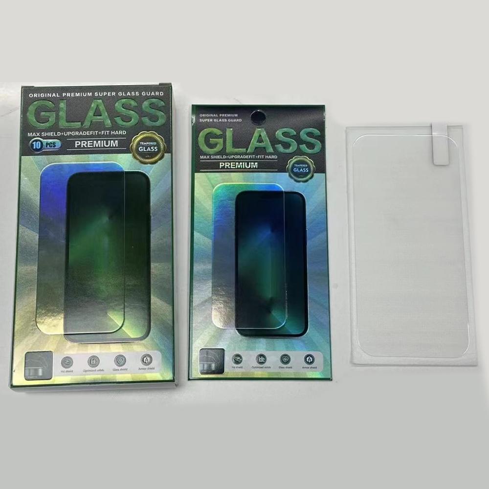 10Pcs/Pack For iPhone 16 Plus/15 Plus Screen Protector 2.5D High Aluminium-Silicon Glass Screen Film