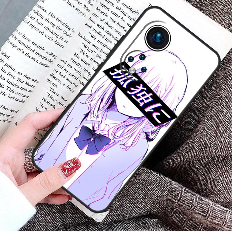 Sad Girl Japanese Anime Case For Honor Magic 8 Pro 5 6 7 Lite Honor 400 200 50 70 90 X9d X9c X9b X9a X8b Win RT Cover