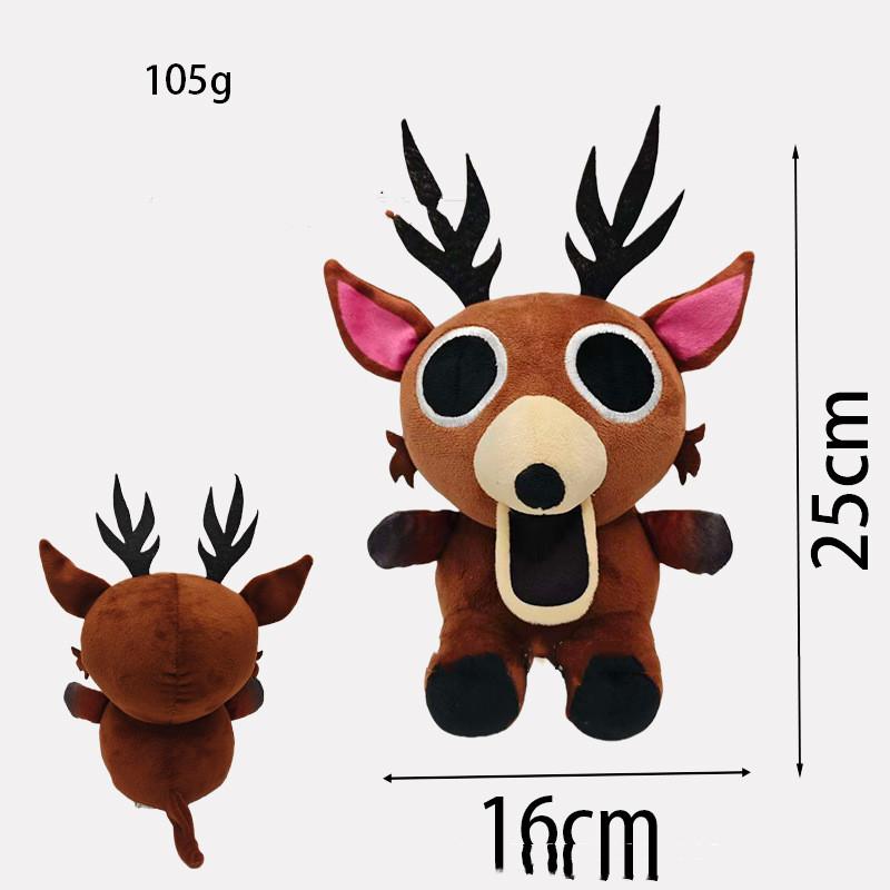 99 Nächte im Wald Das Hirschmonster Kuscheltiere Plüschtiere,Stofftier für Fans Kinder Weihnachtsgeburtstagsgeschenke