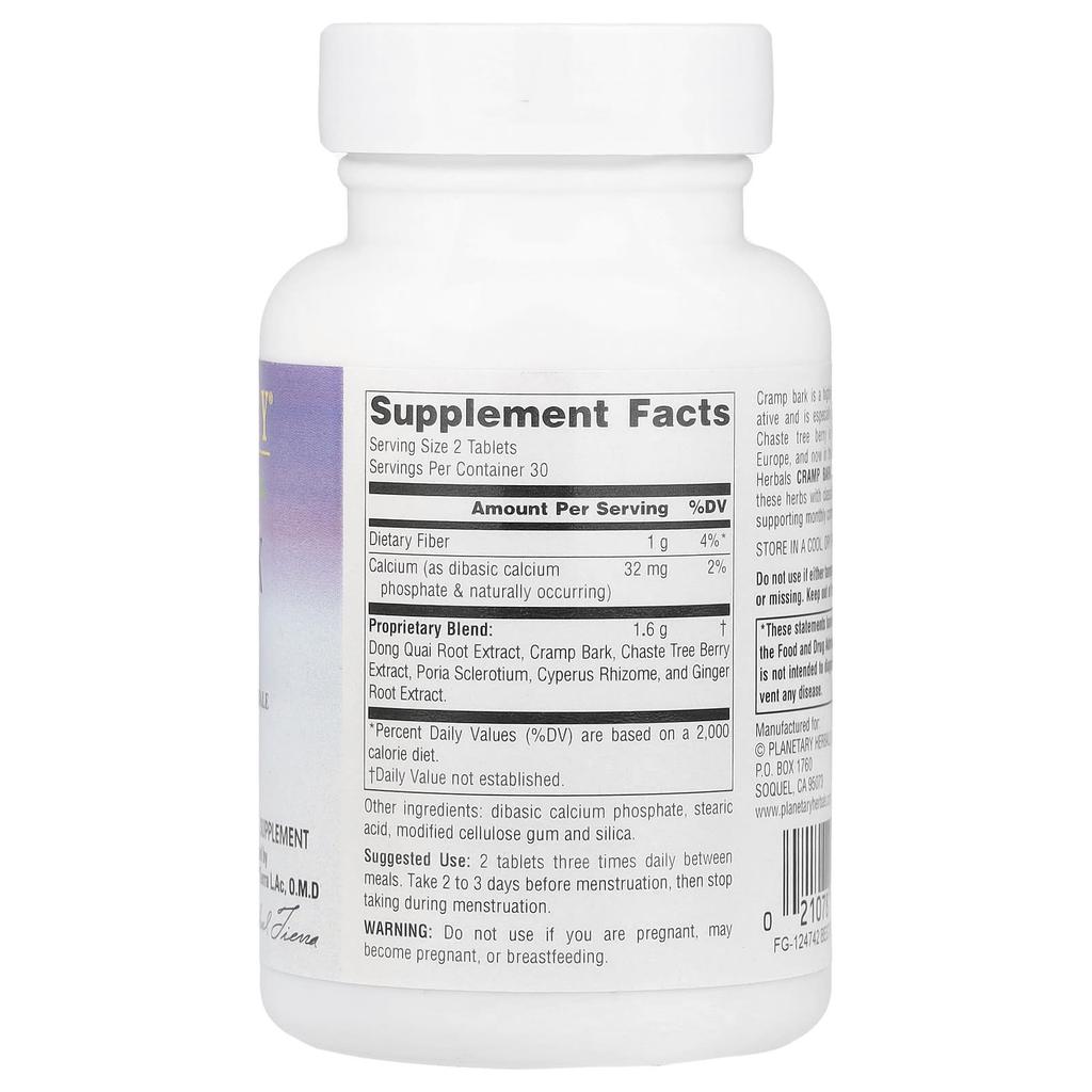 Cramp Bark Comfort™, 800Mg, 60 Tablets (400Mg per Tablet)