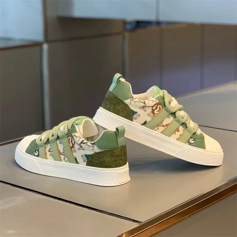 Men's Skateboard ShoesTrendy Flat Shoes New Fashion Anti Slip Durable Lightweight Outdoor Sports Casual Shoes Running