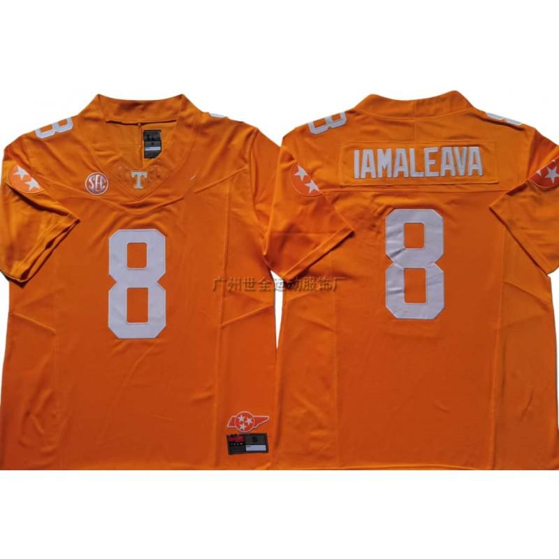 Tennessee Volunteers College Football Jersey Retro Style Embroidered Practice Uniform Men