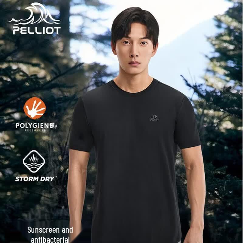 

Pelliot Men s Quick-Dry Short-Sleeve T-Shirt L