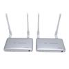 Wireless HD KVM Extender Over CAT6 200m Range 1080p with Loop Out 5.8G Double Antenna 2 USB Ports for Laptop Keyboard