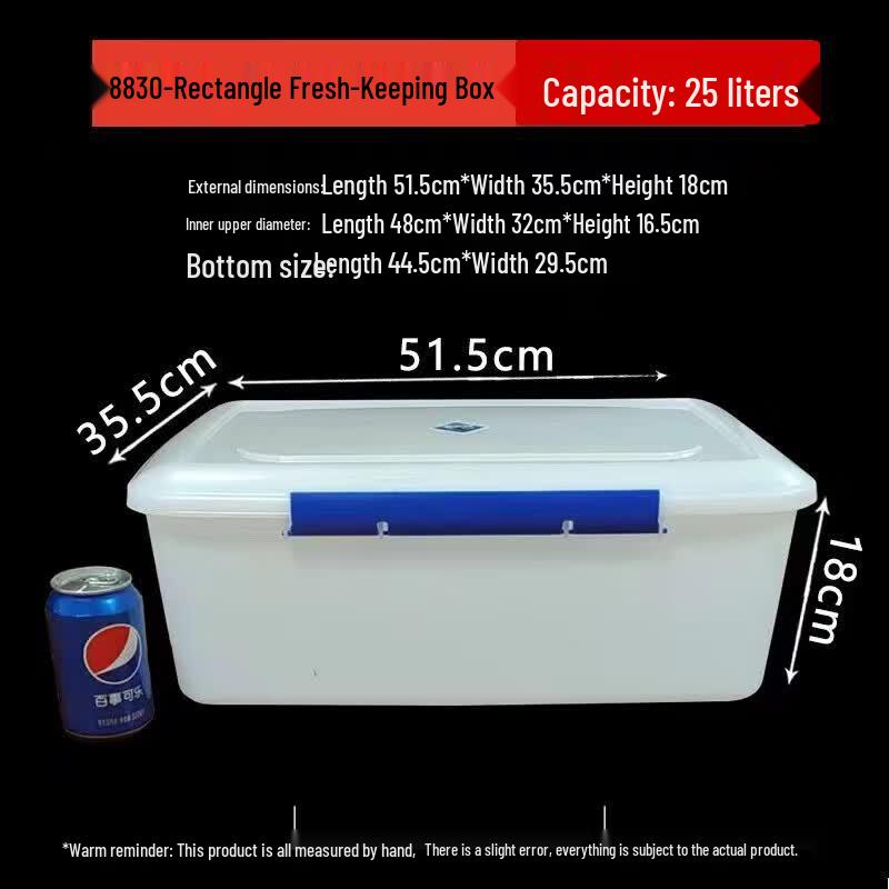 Food-Grade Plastic Refrigerator Storage Container