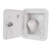 RV Water Inlet with Lockable Cover Keys Gravity Water Inlet   Fill Dish for Motorhome