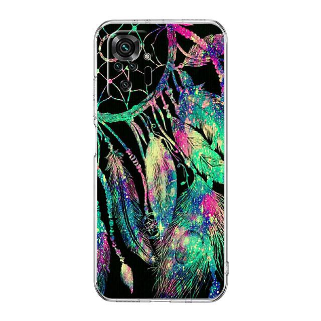 

Мягкий чехол «Ловец снов» с акварелью для Xiaomi Redmi Note 11 10 Pro 11T 9S 10C 9A 9C 9T 8 7 10S 9 K40 11S 8T 11, силиконовый Redmi Note 10 Pro