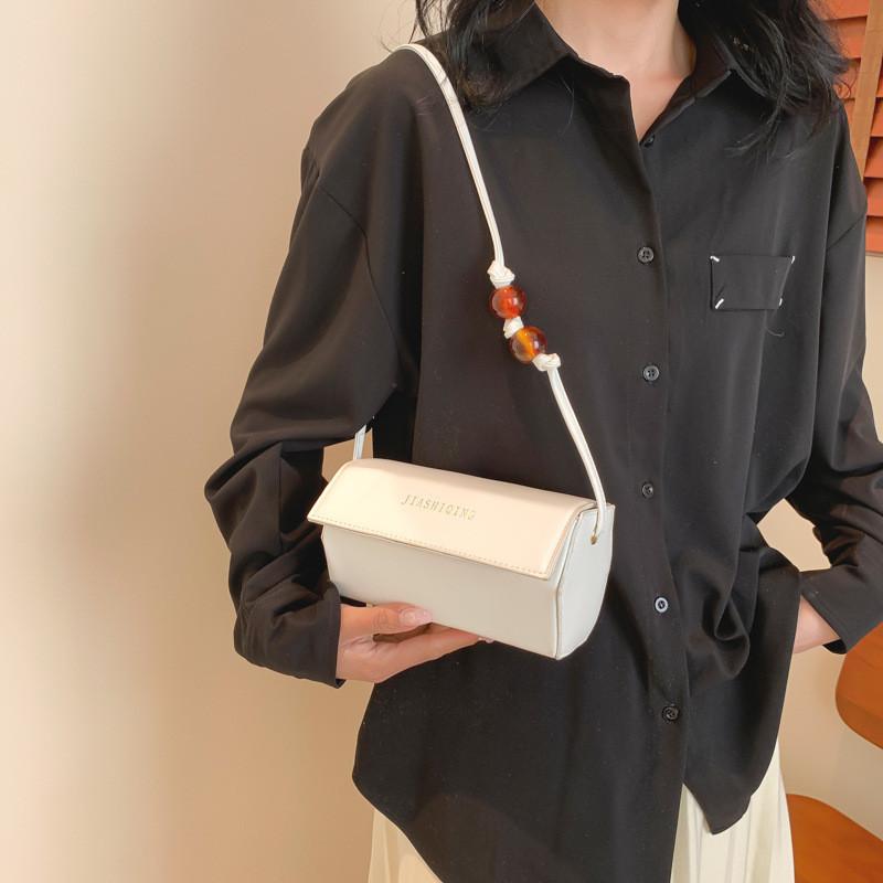 Trendy Underarm Single Shoulder Bag For Women Street Fashion Pu Crossbody Bags 2024 Spring New Simple Sling Bag