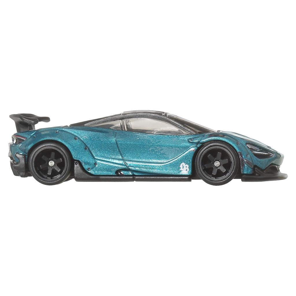 Hot Wheels Car Culture Silhouette Liberty Works McLaren 720S Vehicle Toy Miniature Car for Ages 3 and JBK47 Up, Green,