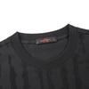 Seven Herren Kurzarm-T-Shirt aus atmungsaktiver Baumwolle mit Struktur aus Xinjiang