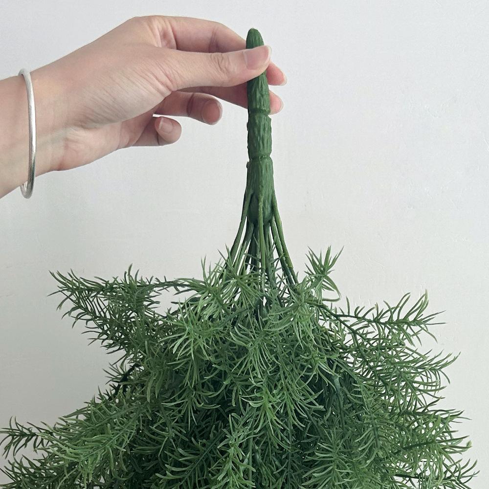Christmas Immortal Bouquet Green Plant Wall Decoration, Simulated Hanging Hanging Green Leaf Plant Home Decoration
