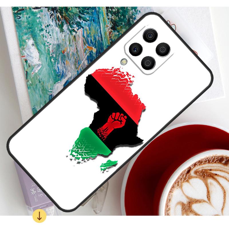 Africa Map Case For Samsung Galaxy M13 M16 M11 M21 M31 M20 M23 M54 M14 M34 M52 M32 M12 M36 M56 M15 M55