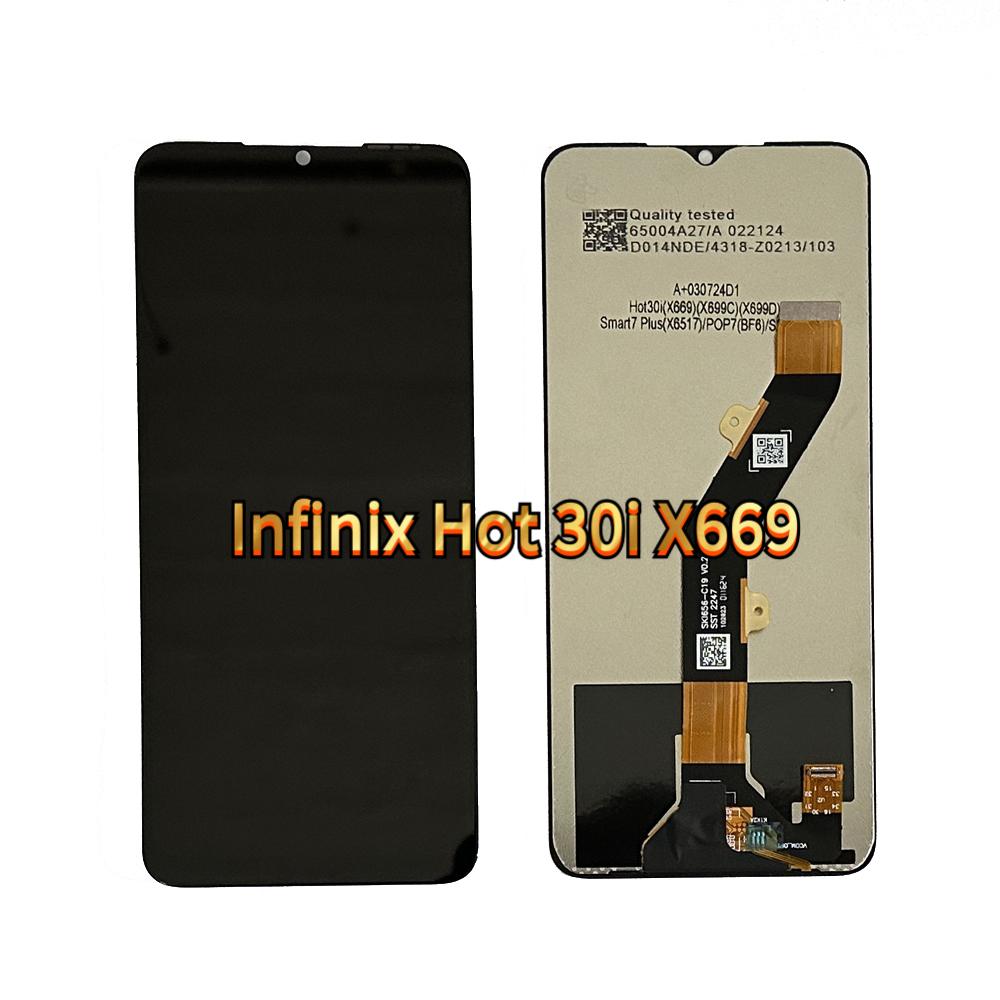 

LCD Screen and Digitizer Full Assembly for Infinix Hot 30i X669
