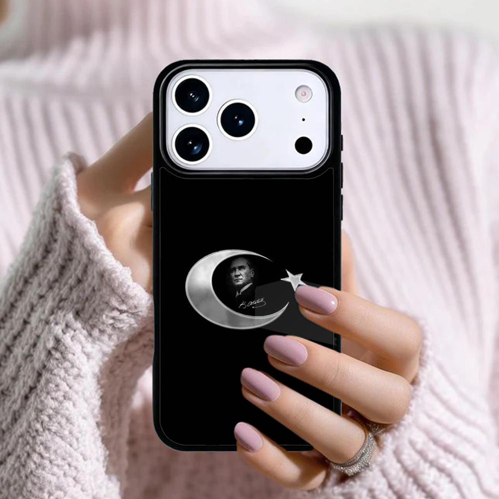 Mustafa Kemal Ataturk Unterschrift Handyhülle Für Apple iPhone 17 Air 16E 15 14 Plus 13 12 11 Pro Max Mini Funda Abdeckung