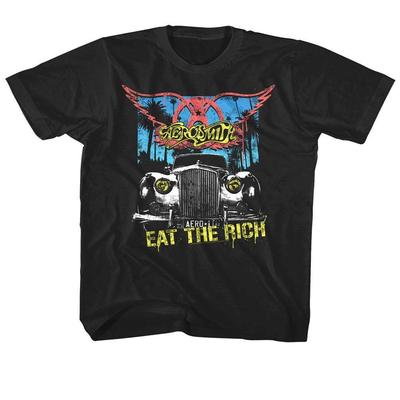 Aerosmith Eat The Rich Roller T-Shirt