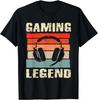 Gaming Legend Gamer For Boys Teens Video Games Funny Saying Gift Unisex T-Shirt