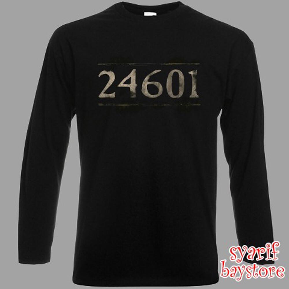 24601 Inspired By Les Miserables Movie Black Size S to 3XL Unisex T-Shirt XL