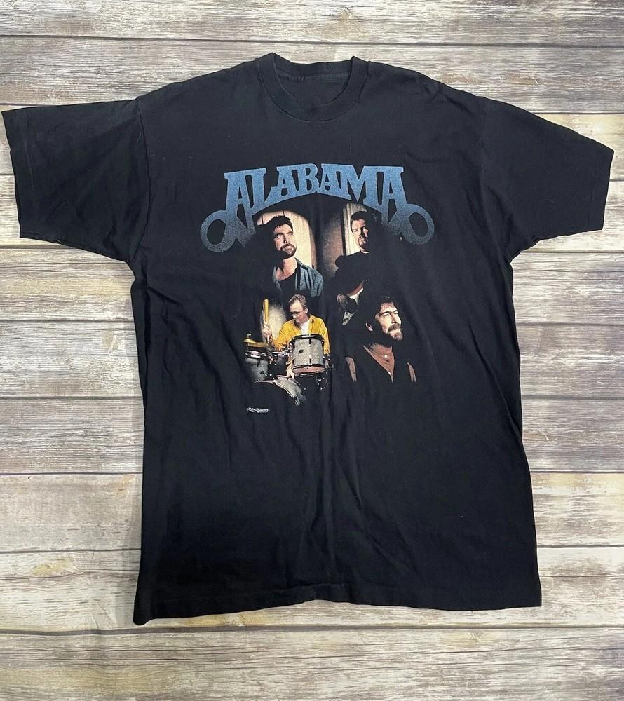 

Alabama Adult Band Black Color 100% Cotton Shirt BL1503 Unisex T-Shirt XXXXL