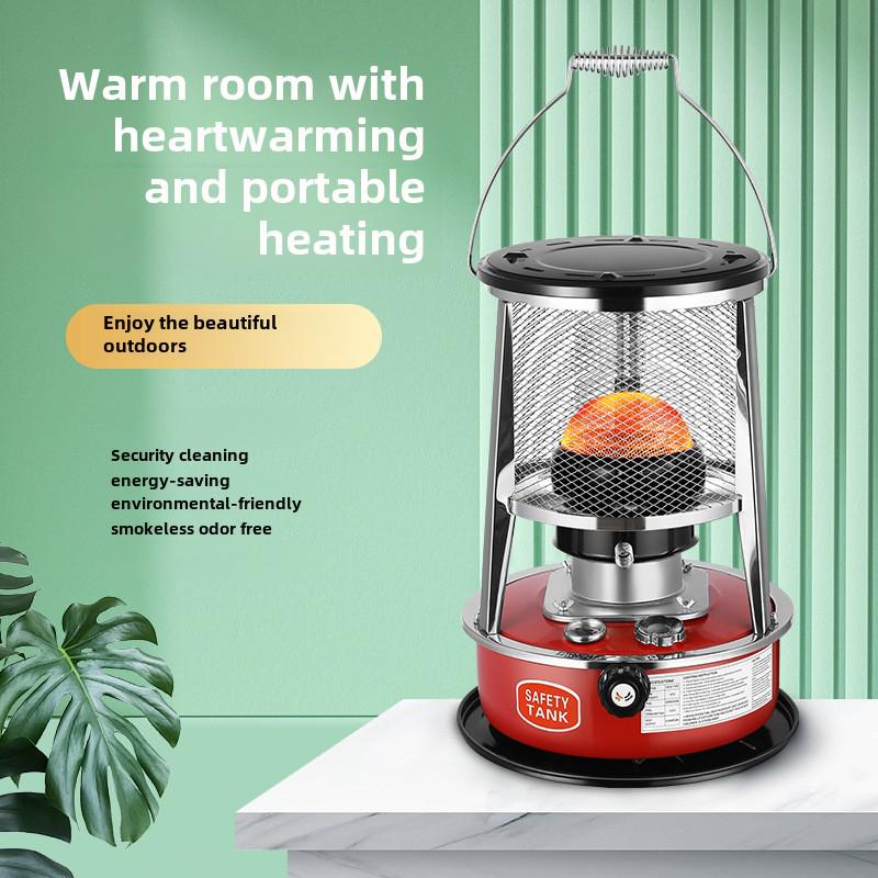 Portable Kerosene Heater Stove for Outdoor Activities Like Ice Fishing, Camping, and Household Heating.
