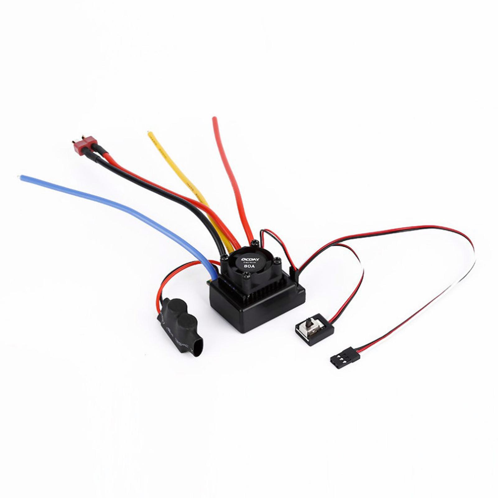 

High Quality 80A Sensored Brushless Motor Speed Controller For Car Truck