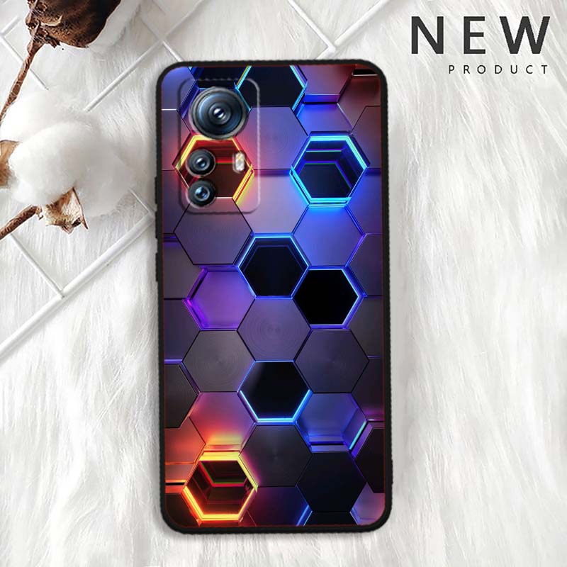 

Креативный металлический узор Для Xiaomi Mi 15 14 13 13T 12 12T 12S 11 11i 11T Pro Ultra Lite 5G Черный Мягкий Чехол для Телефона Xiaomi Mi 11