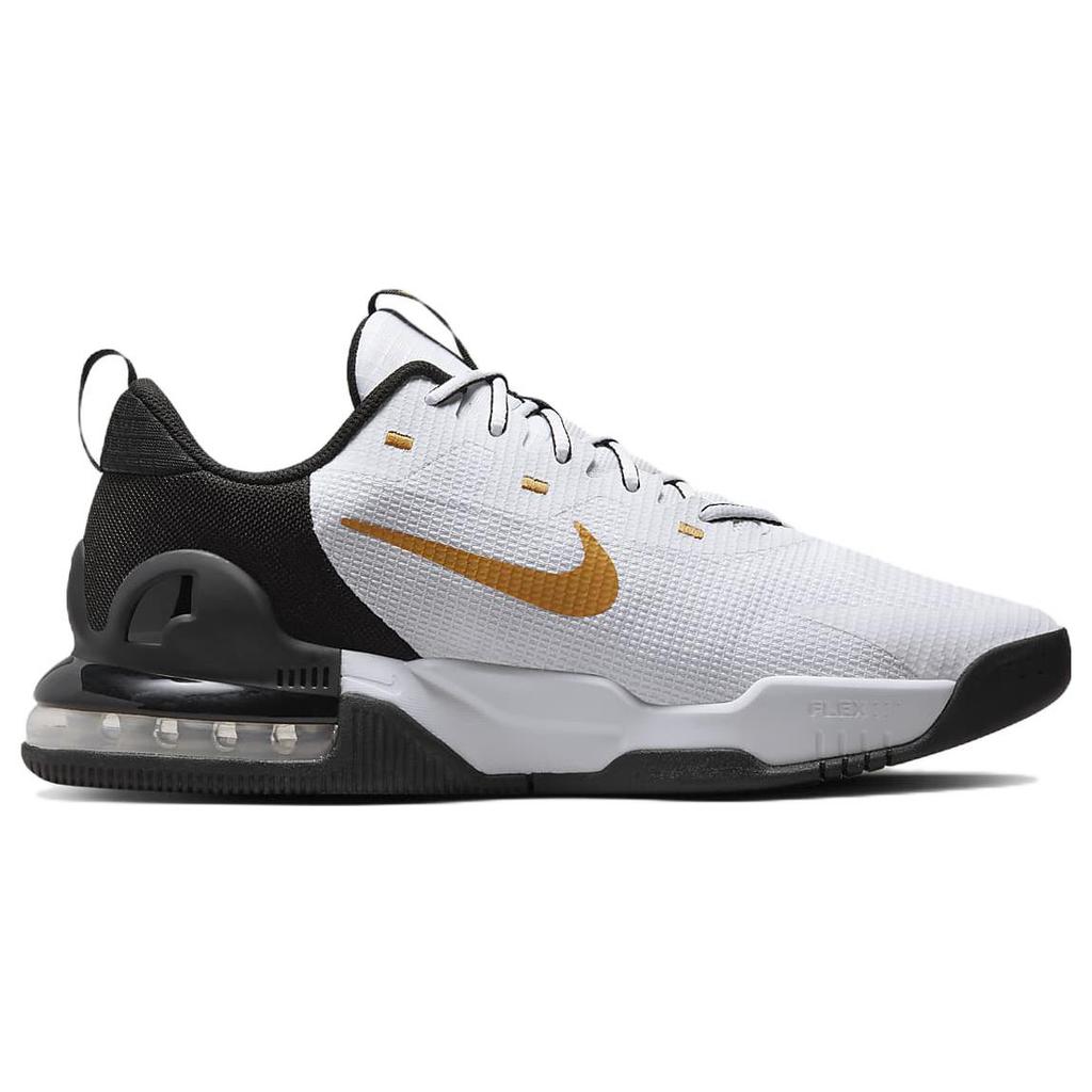 Nike Air Max Alpha Trainer 5 'White Gold Suede' (Unisex) White / Black / Gold Suede Training Shoes DM0829 101