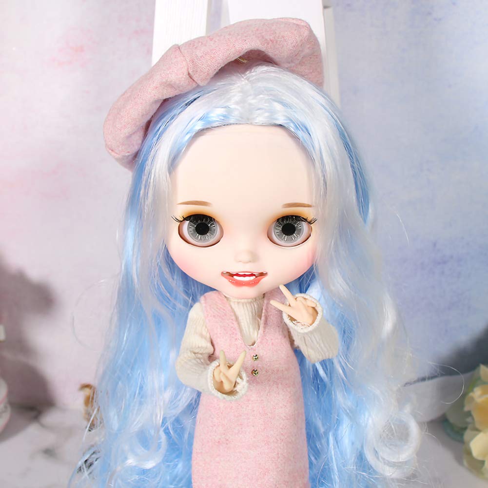 Rakulifey Neo Blythe Outfit, 4-Piece Set for Blythe Dolls, Gift for Children, Licca-chan Outfit