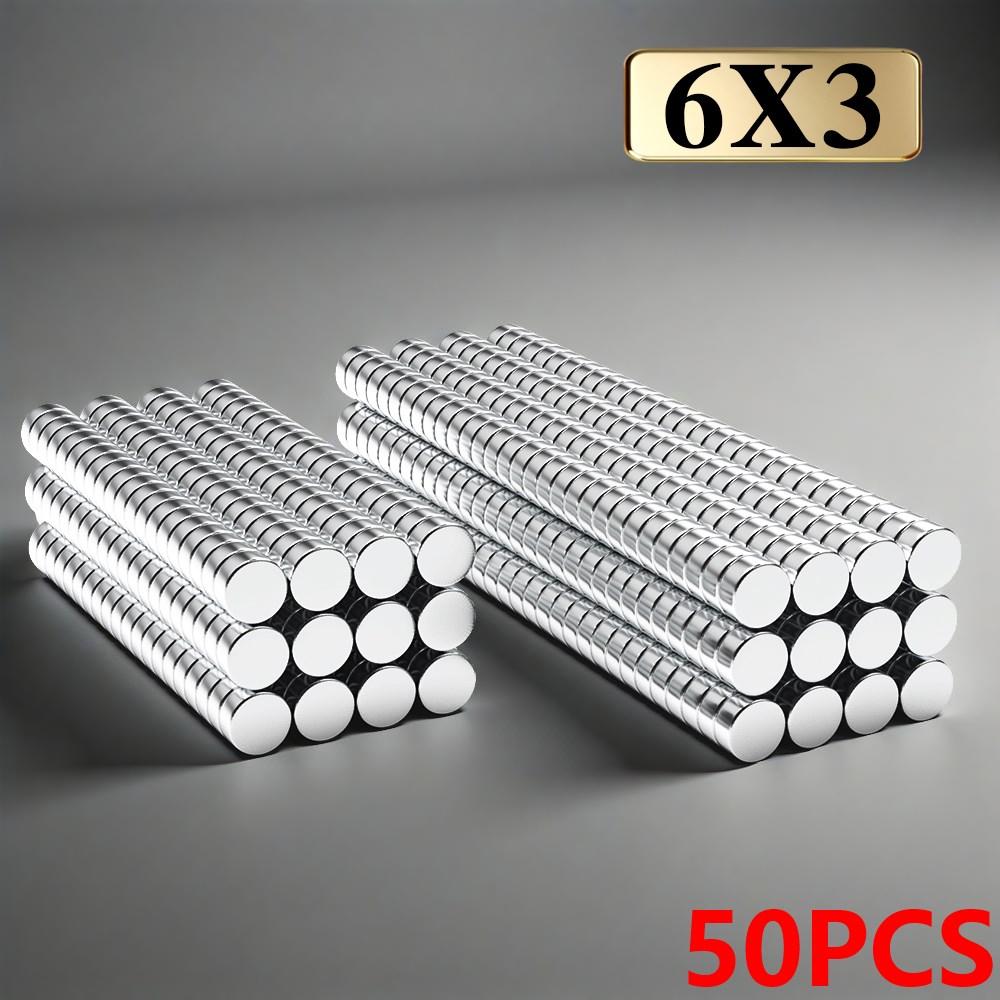 6x3mm Imans Refrigerator Magnets for DIY Office Whiteboard Workshop Suitable Tools Home Workplace