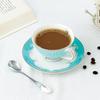 Creative European Bone China Tea Set: Cup, Saucer, Teapot, Dessert Plate, Double-Layer Fruit Bowl, Mix & Match