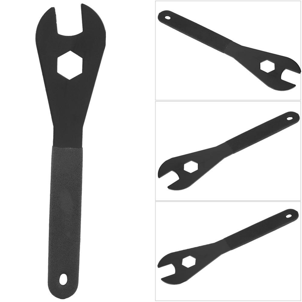 Carbon Steel Bicycle Cone Wrench 18mm 19mm Hub Cone Spanner Durable Bike Hub Wrench Bicycle Repair