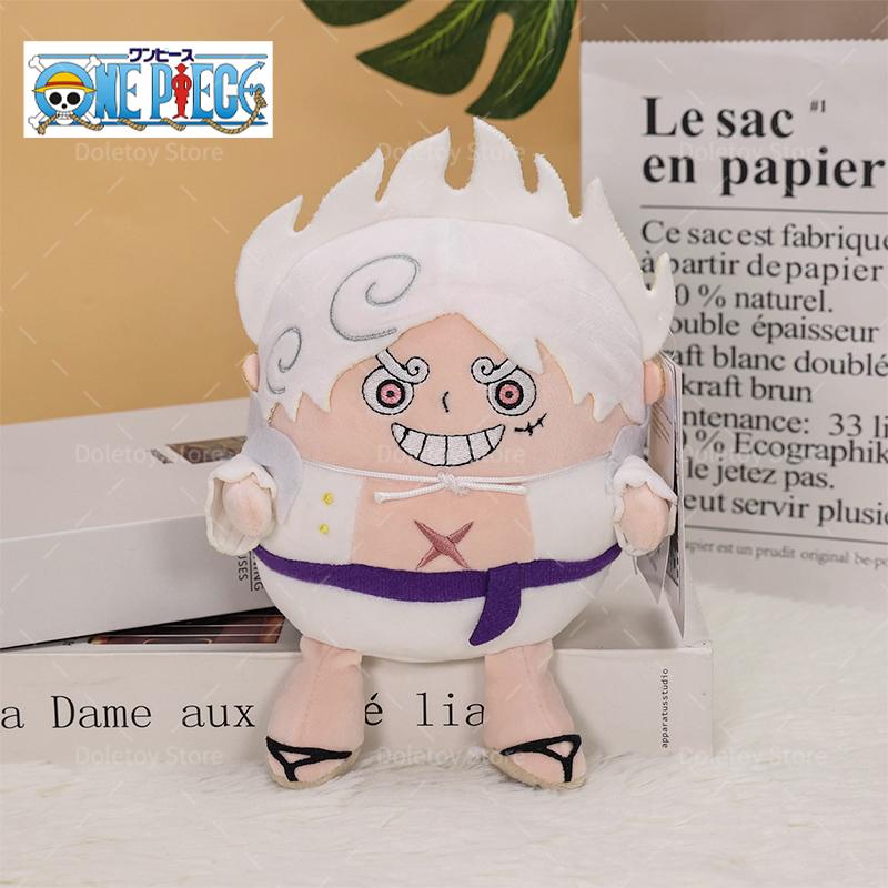 Original One Piece Plüschtier Gear 5 Luffy Sanji Brook Tony Tony Chopper Weiches Kuscheltier Kinder Echtes Anime-Geschenk