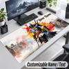 Assassin's Creed Personalized Large Mouse Pad Custom Name Text Extended Desk Mat Gaming Mousepad