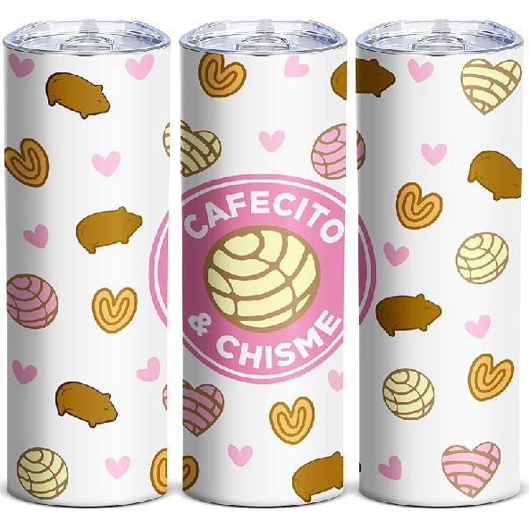 ATHAND Horror Cups Serial Horror Party Coffee Mug Serial Killer Halloween Gifts Newspaper Stories 20oz Skinny Tumbler With Lid Stainless Steel Travel