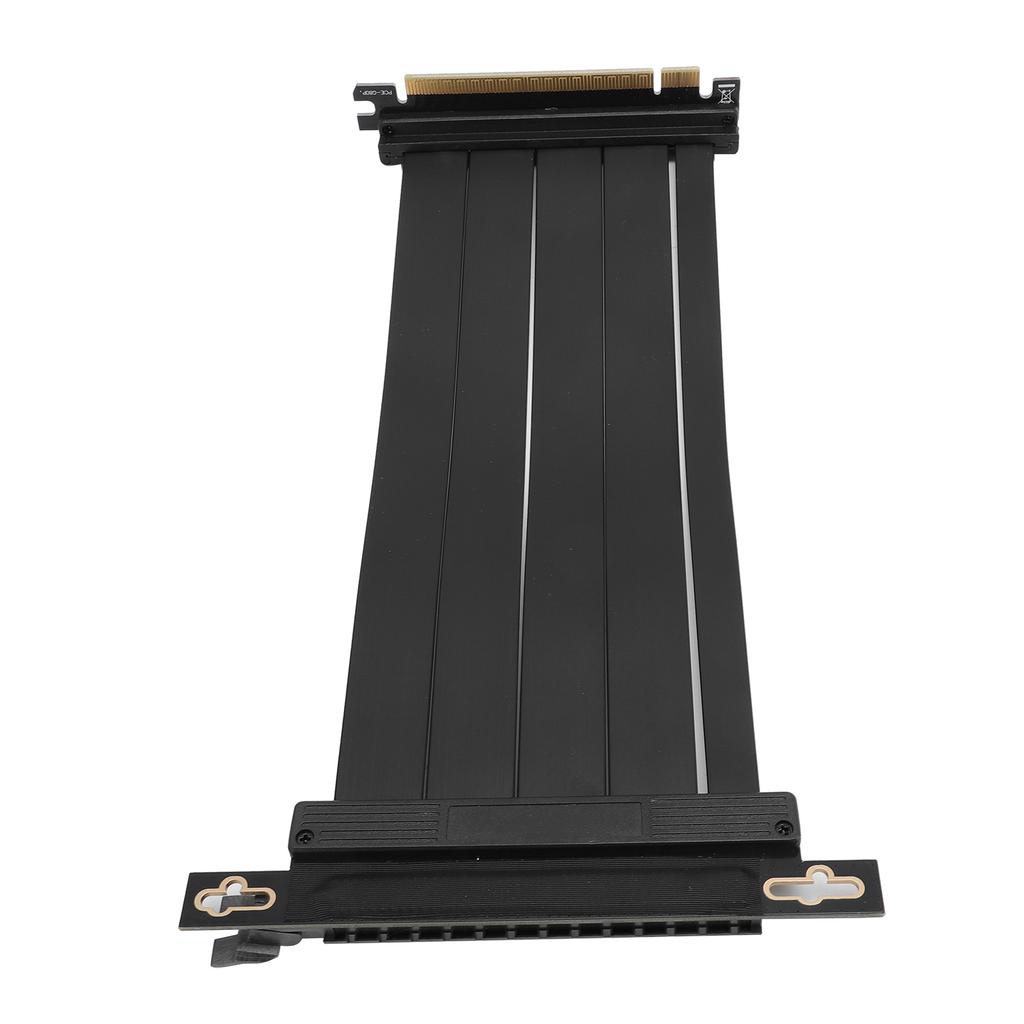PCIe 4.0 X16 High Speed Flexible Extender Card Extension Port Single Row 10 Pair PCIe 4.0 Reverse 90 Degree Graphics