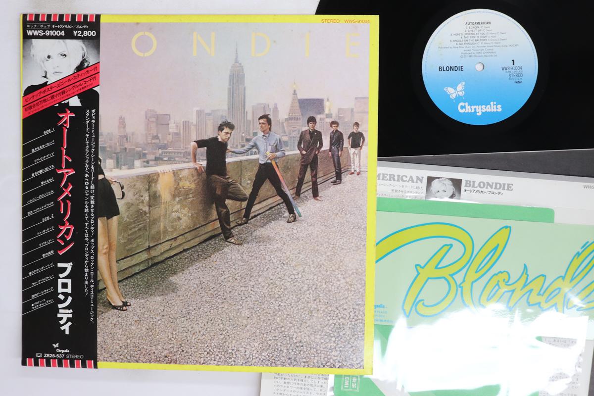 

Виниловая пластинка BLONDIE Autoamerican WWS91004 CHRYSALIS 1980 Япония Obi Рок Б/у