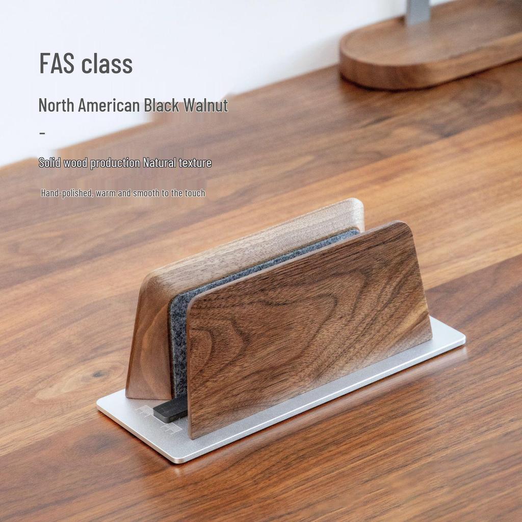 Adjustable Vertical Laptop Stand, Desktop Computer Holder, MacBook Upright Storage Rack, Metal