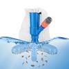 Swimming Pool Vacuum Cleaning Kit with Mesh Bag & Hose Adapter Pool Vacuum Jet Underwater Cleaner Brushes for Pools Spas & Ponds
