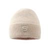 New Hat for Women's New Winter Warm Embroidered Letters Rabbit Wool Hat Fashionable Versatile Knitted Wool Hat Trendy